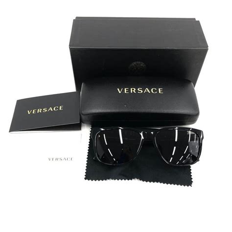 versace sunglasses mod 4249 gb1 81|VERSACE Sunglasses MOD.4249 GB1/81 Black/ Brown .